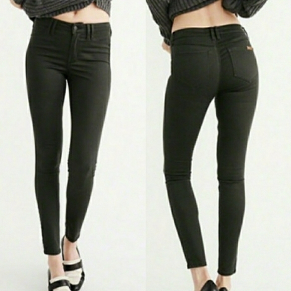🪴BOGO FREE🪴 NWOT Abercrombie Skinny Pant Size 25 - Picture 4 of 4